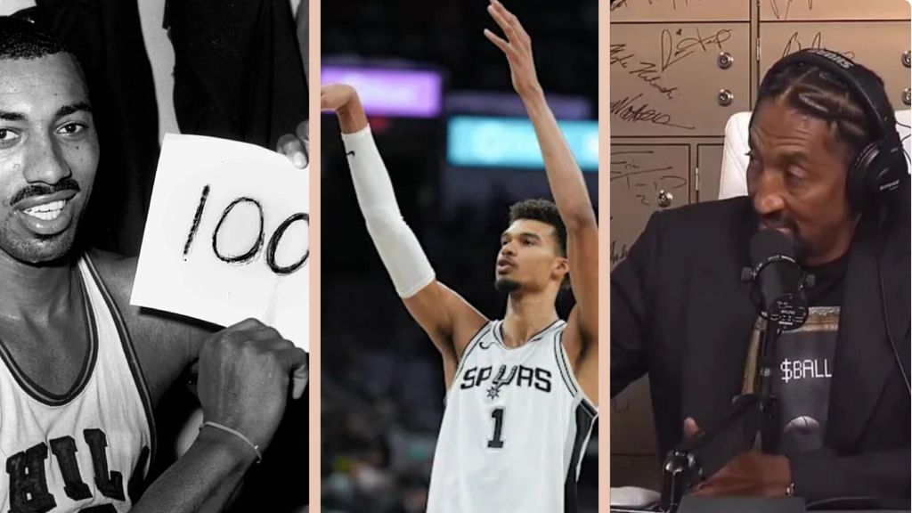 “Wemby Would Be The Guy,” Says Scottie Pippen When Asked Who Could Break Wilt’s 100-Point Game&nbsp;Record