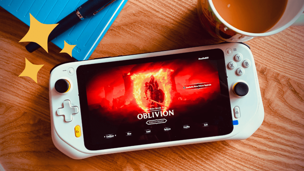 I Tried Playing ‘Oblivion: Remastered’ At A Coffee Shop On Ultra&nbsp;Settings