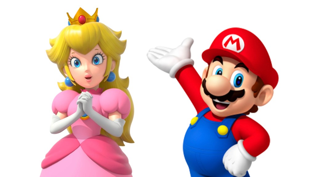 Mario and Peach