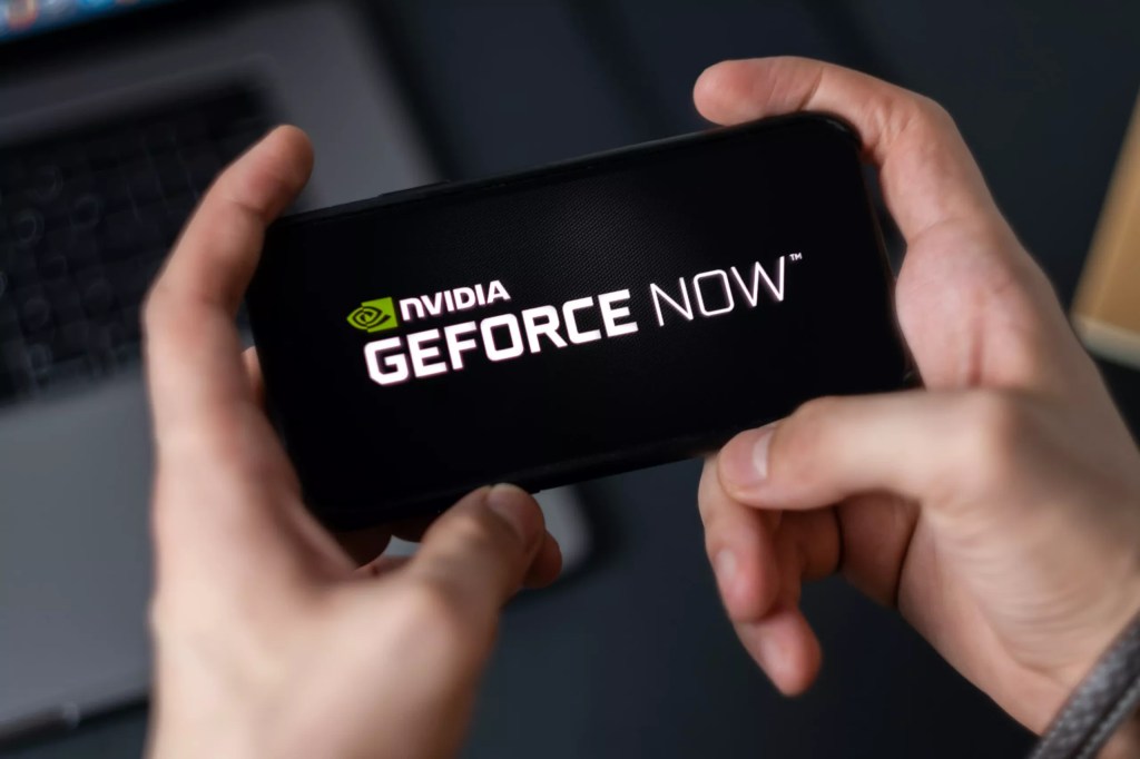 GeForce NOW on iPhone
