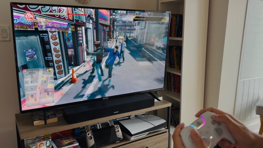 Judgment on MSI Claw while in "Xbox Mode"