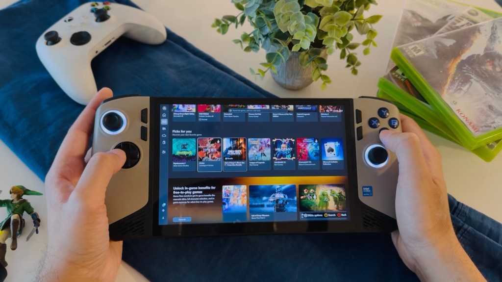 Xbox app on the MSI Claw 8AI+