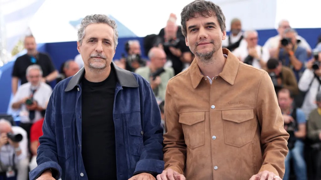 Kleber Mendonça and Wagner Moura